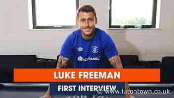 Watch | Luke Freeman's first words! | News - lutontown.co.uk