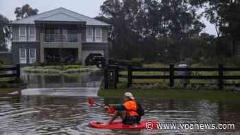 After Flash Flooding in Sydney, Australian PM Seeks Solutions to Fight Climate Change - Voice of America - VOA News