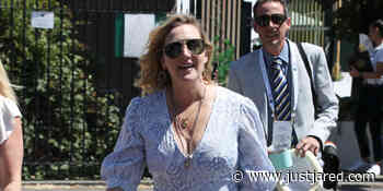 Kate Winslet Makes a Rare Public Appearance at Wimbledon 2022