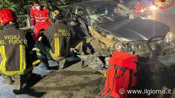 Valmadrera, incidente sulla Lecco-Bellagio: feriti tre giovani - IL GIORNO