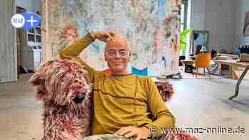 Neuruppin: Künstler Alex Grotjahn zog mit seinem Atelier nach Karwe - Märkische Allgemeine Zeitung