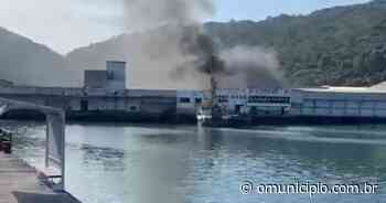 VÍDEO – Incêndio atinge empresa de pescados em Porto Belo - O Município