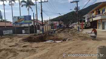 Porto Belo terá falta d'água em partes do Centro devido a obra de drenagem - Visor Notícias - Visor Notícias