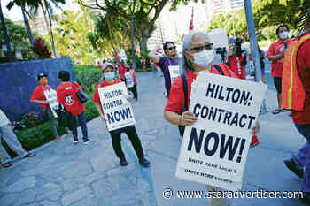 Union, Hilton reach tentative OK on 2-year contract