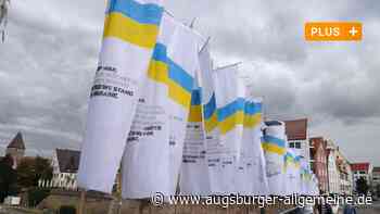 Donaufahnen in Ukrainefarben gestohlen: Waren es Putin-Fans?