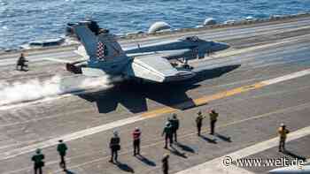 Sturm bläst US-Kampfjet von Flugzeugträger – geheime Technik im Mittelmeer