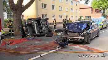 Verfolgungsfahrt in Essen: Polizei fahndet nach Unfallfahrer - WAZ News