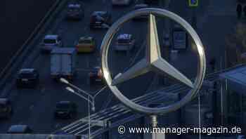 Mercedes-Benz: Auto Absatz sackt wegen Chipmangels erneut ab