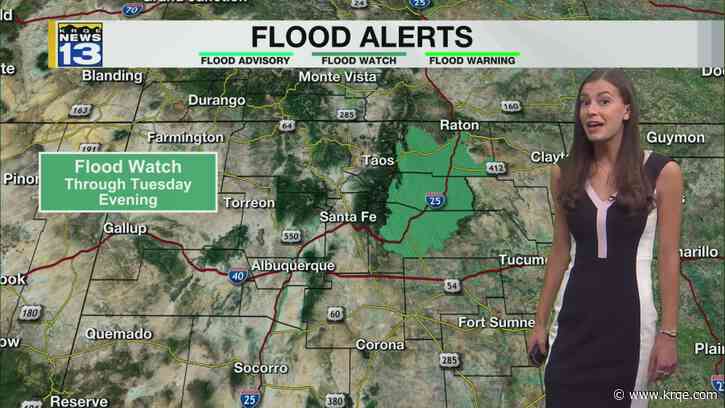 Widespread storms, cool down for northern New Mexico
