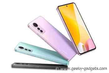 Xiaomi 12 Lite smartphone gets official