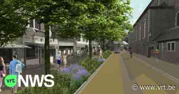 Kerkplein in Zonhoven wordt heraangelegd: groener, veiliger en beter bereikbaar - VRT NWS
