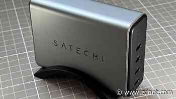 This USB-C charger can power four devices at once and look good doing it