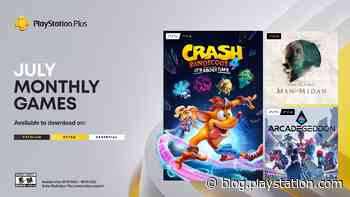 PlayStation Plus Monthly Games for July: Crash Bandicoot 4: It’s About Time, Man of Medan, Arcadegeddon - PlayStation