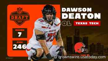Dawson Deaton: What the Browns are getting in their 7th-round center - Browns Wire