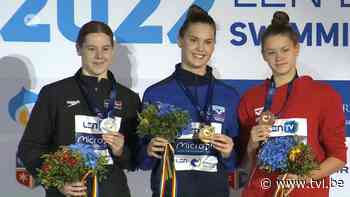 Roos Vanotterdijk sluit fantastisch EJK zwemmen af met 5 medailles - TV Limburg