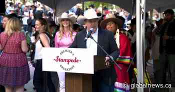 The final flip: Jason Kenney hosts last Calgary Stampede pancake breakfast as Alberta premier