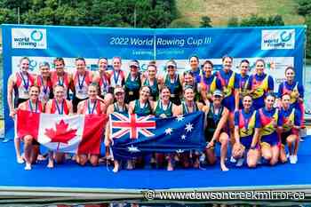 Canada wins World Cup silver in women's eight rowing - Dawson Creek Mirror