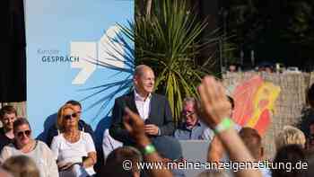 Scholz gibt in aktueller Krise nicht viel auf Umfragewerte