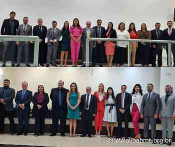 Tomam posse oficialmente as diretorias de Canarana e Vila Rica da OAB-MT | Notícia - oabmt.org.br