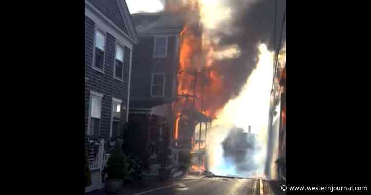 Heroes Risk Lives to Rescue Hotel Guests from Massive Fire That 'Could've Burned the Town Down'