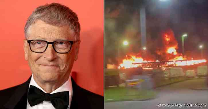 Bill Gates-Backed Food Center Burned to the Ground, Fire Might Have Been Sparked by Electric Delivery Van