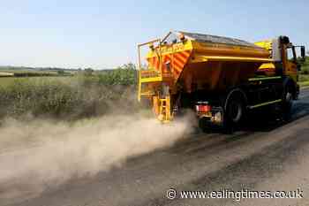 Gritters ready in case roads melt during heatwave - Ealing Times