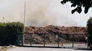 Incendio a Tradate in via Pavia - Prima Saronno