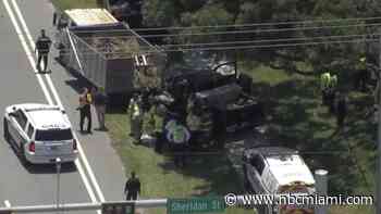 Four People Hospitalized After Pembroke Pines Crash