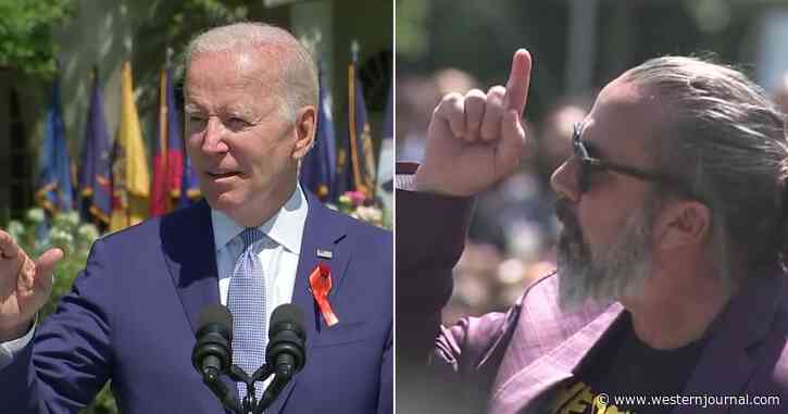 Watch: Biden Interrupted By Protester During Gun Control Speech