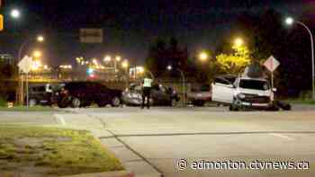 6-vehicle crash on Yellowhead Trail caused by driver of stolen truck: EPS - CTV News Edmonton