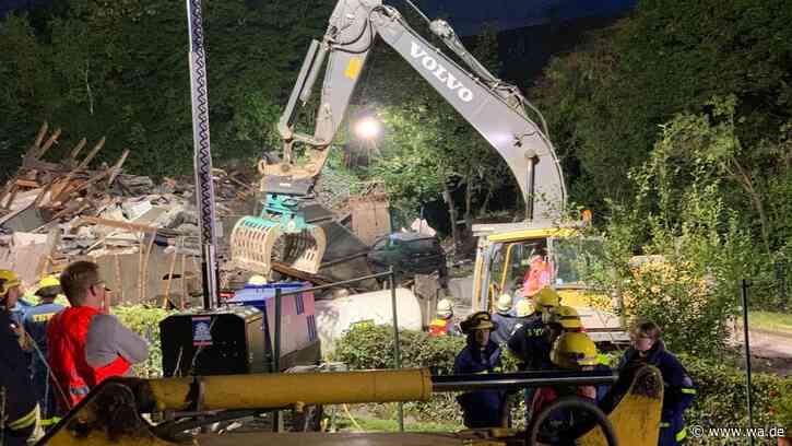 Gasexplosion in Hemer: Zwei Personen sind weiterhin in Lebensgefahr - wa.de