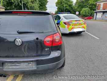 Police spot cloned car in Dudley and discover drug driver wanted for assault - Express & Star