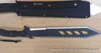 Dudley domestic abuse victim threatened with huge serrated knife - Birmingham Live