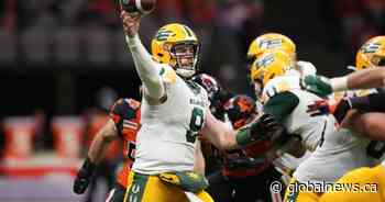 Edmonton Elks trade QB Nick Arbuckle to Ottawa Redblacks