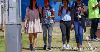 Images of a sweltering Coventry as umbrellas used to shield from sun - Coventry Live