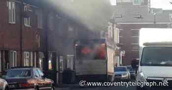 Fire rips through van in Coventry and spreads to three homes - Coventry Live