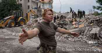 19 killed and 24 trapped after Russian missile hits apartment building, Ukraine says