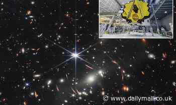 President Biden shares James Webb Space Telescope's first image - cluster of galaxies