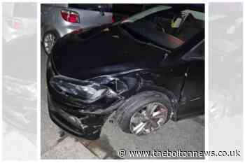 Bolton: Suspected uninsured drug driver arrested after chase and crash - The Bolton News