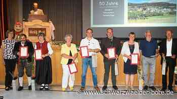 Schwarzwaldverein Sulz - Als Erster: Walter Mutz erhält silberne Schäferschippe - Schwarzwälder Bote