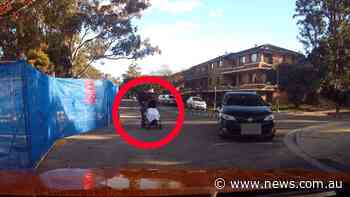 Scary photo during drive around Sydney - news.com.au