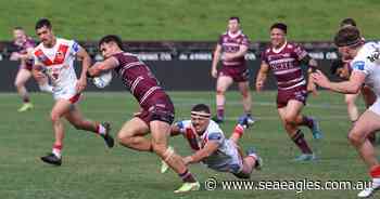 Kaeo Weekes crosses for a hat-trick in win over Dragons - Sea Eagles