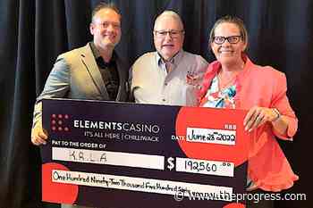 Annual payments resume for Knight Road Legacy Association from Elements Casino Chilliwack – Chilliwack Progress - Chilliwack Progress