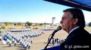 Bolsonaro cumpre agenda em Pirassununga para entrega de espadins a cadetes da AFA - Globo