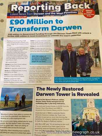 Jake Berry in row with Darwen Cllrs over Towns Deal funding