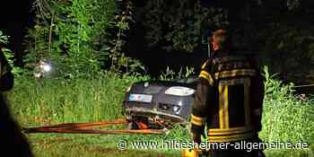 Unbekannte versenken gestohlenes Pizza-Lieferfahrzeug in der Innerste bei Hildesheim - www.hildesheimer-allgemeine.de