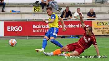 „Das tut schon weh“: MSV Neuruppin verliert in Luckenwalde zweistellig - Märkische Allgemeine Zeitung