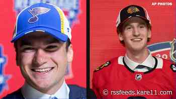 Two Chaska Hawks selected in the first round of the NHL Draft