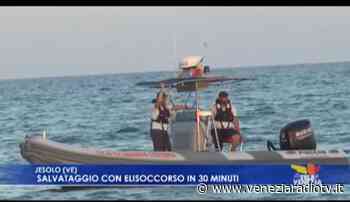 Esercitazione di salvataggio a Jesolo, soccorso in 30 minuti - Televenezia