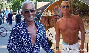 Strictly's Bruno Tonioli sports a very dark tan at Duran Duran's BST gig - Daily Mail